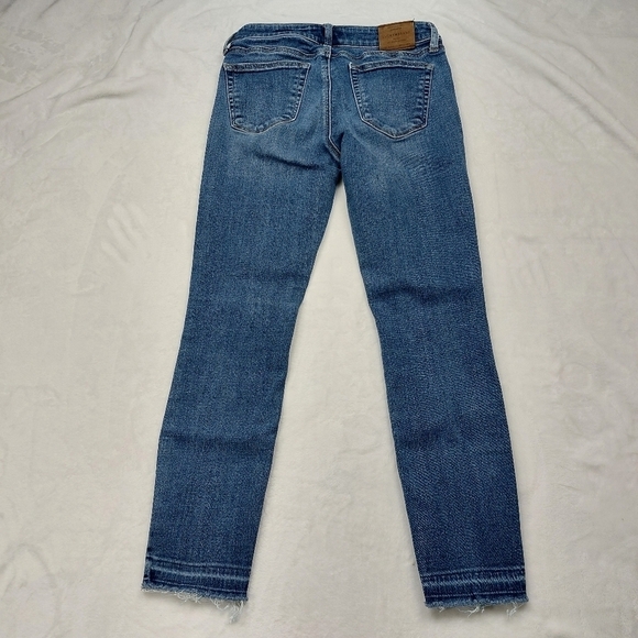 LUCKY BRAND WOMEN'S BLUE CHEVILLE LOLITA SKINNY ANKLE JEANS SIZE 4/27 *SEE NOTES - Picture 2 of 9